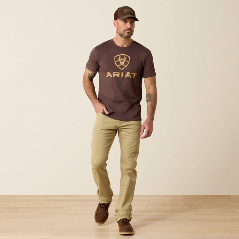 Ariat Men - T-Shirt Liberty Camo (Brown) 10027515