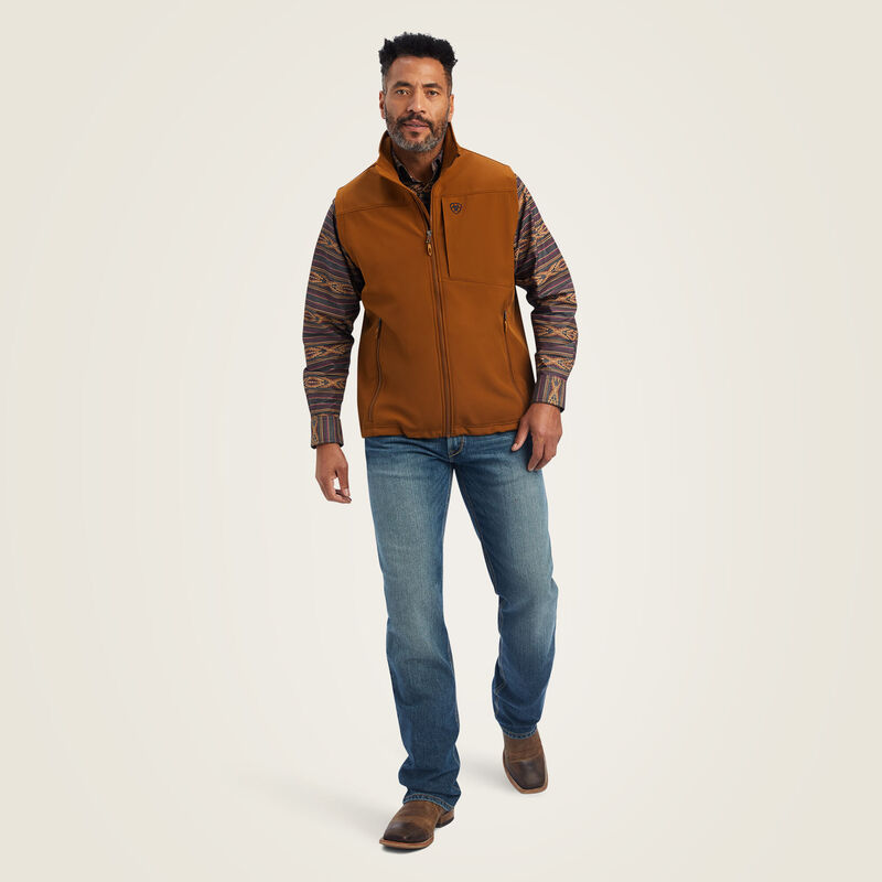 Ariat Men - 2.0 Softshell Vest (Chestnut) 10041620