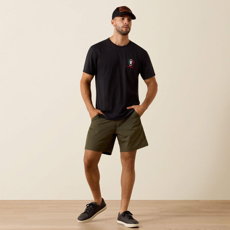 Ariat Men - T-Shirt Tres Herradauras (Black) 10054357