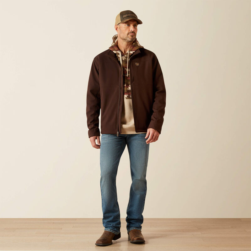 Ariat Men - Vernon Softshell Jacket (Coffee Bean) 10062597