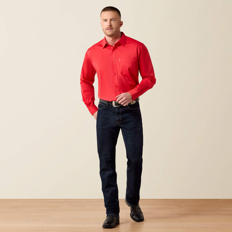 Ariat Men - Everything Classic Fit Shirt (Scarlet Red) 10072736