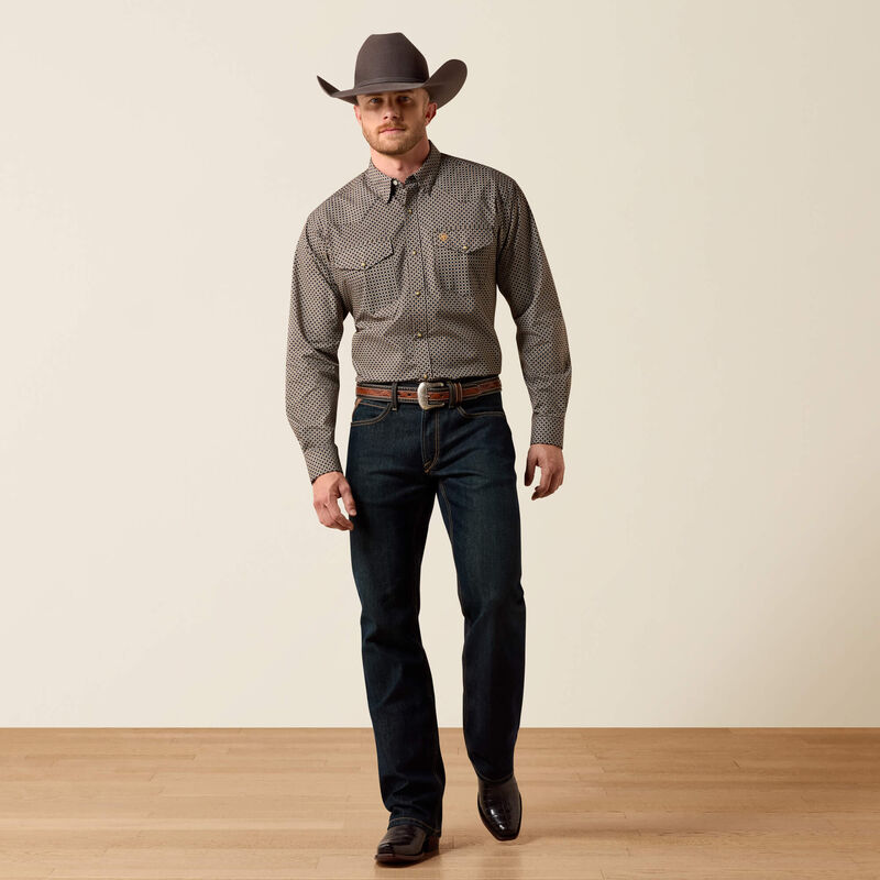 Ariat Men - Classic Fit Snap Shirt (Frey) 10073622