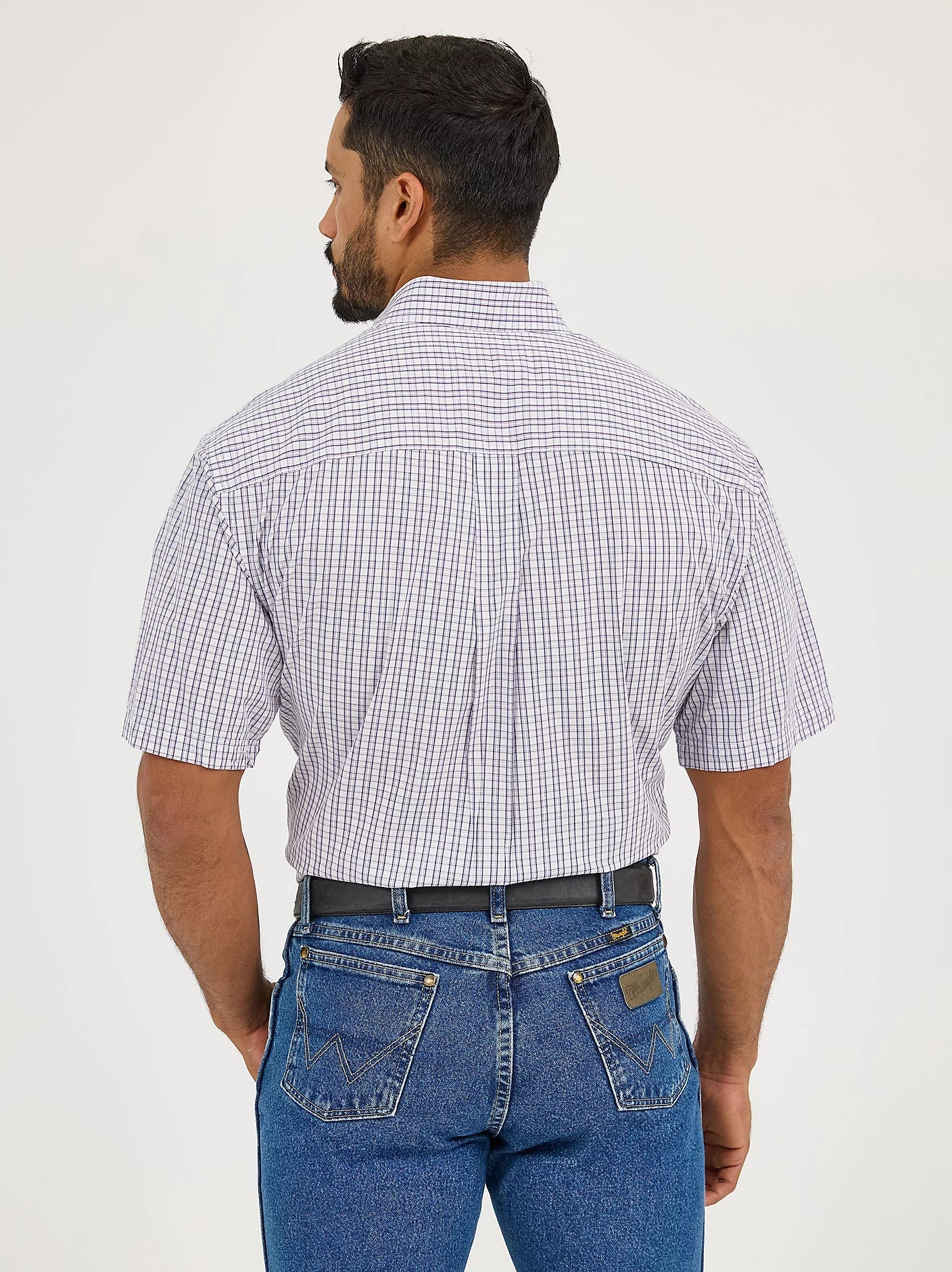 Wrangler Men - George Strait Short Sleeve (Purple) 112365411
