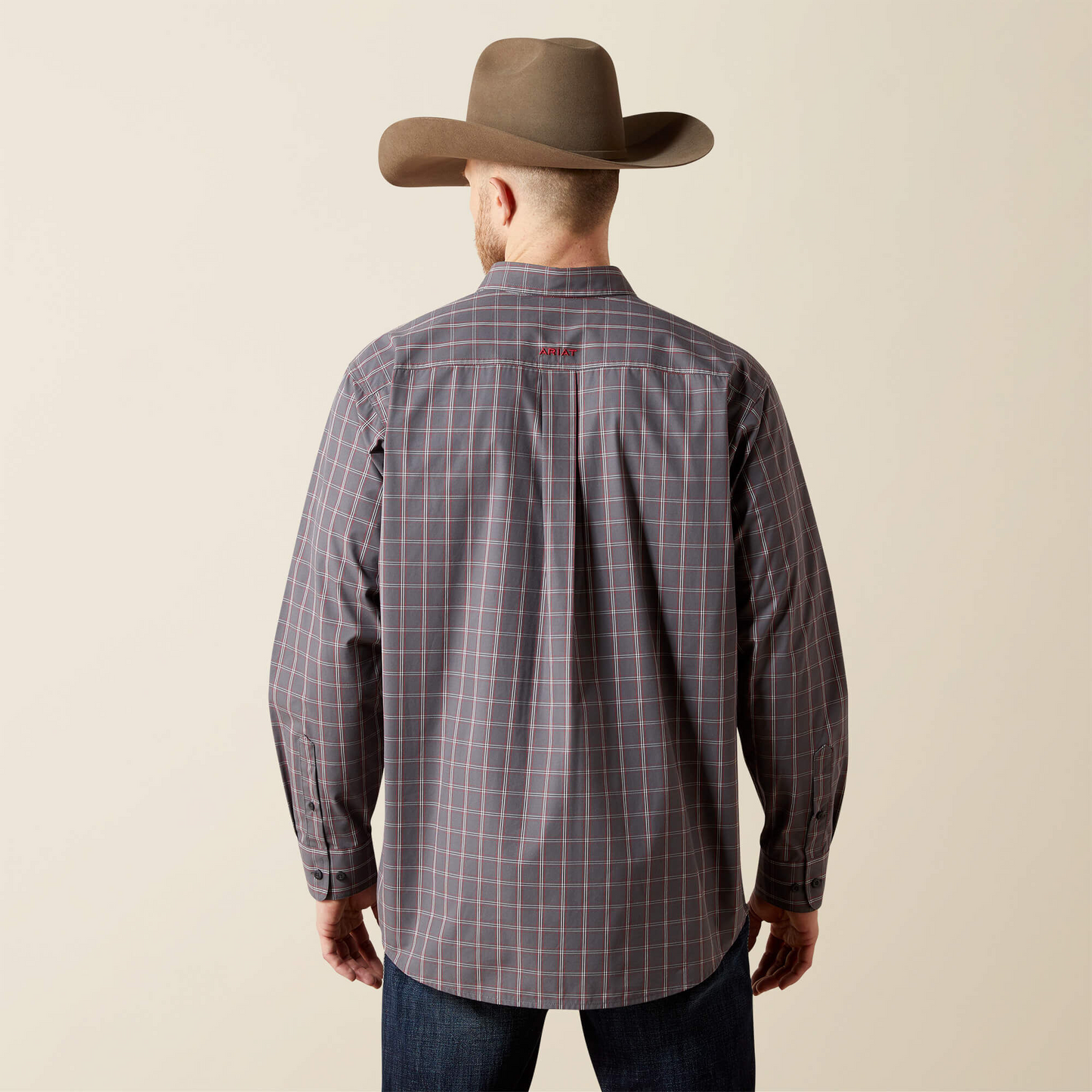 Ariat Men - Pro Series Classic Fit Shirt (Tucker Grey) 10065858