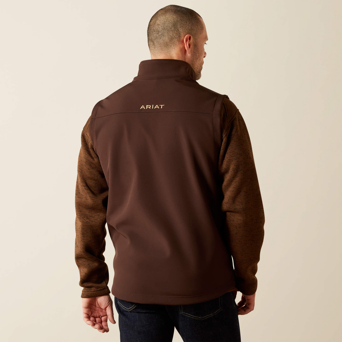 Ariat Men - Vernon Softshell Vest (Coffee Bean) 10062601