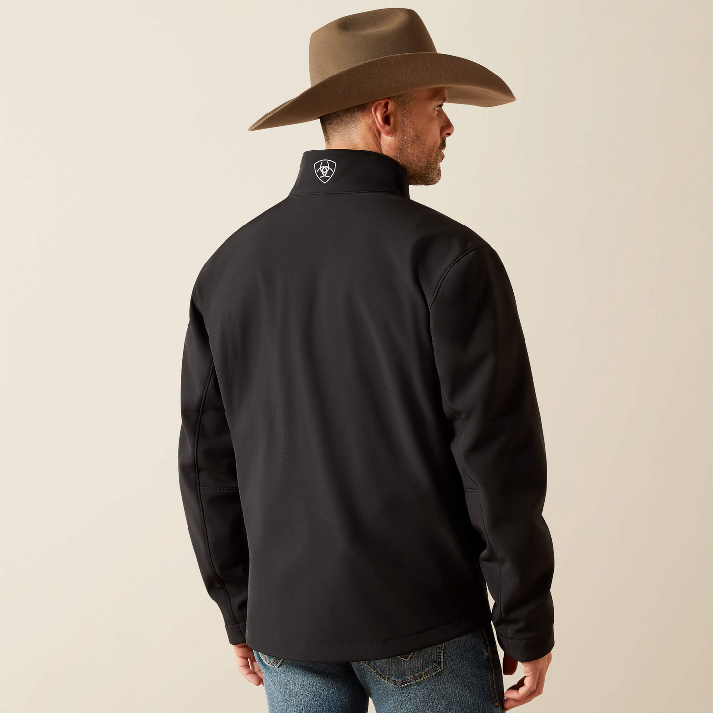 Ariat Men - Logo Softshell Jacket (Black) 10062578