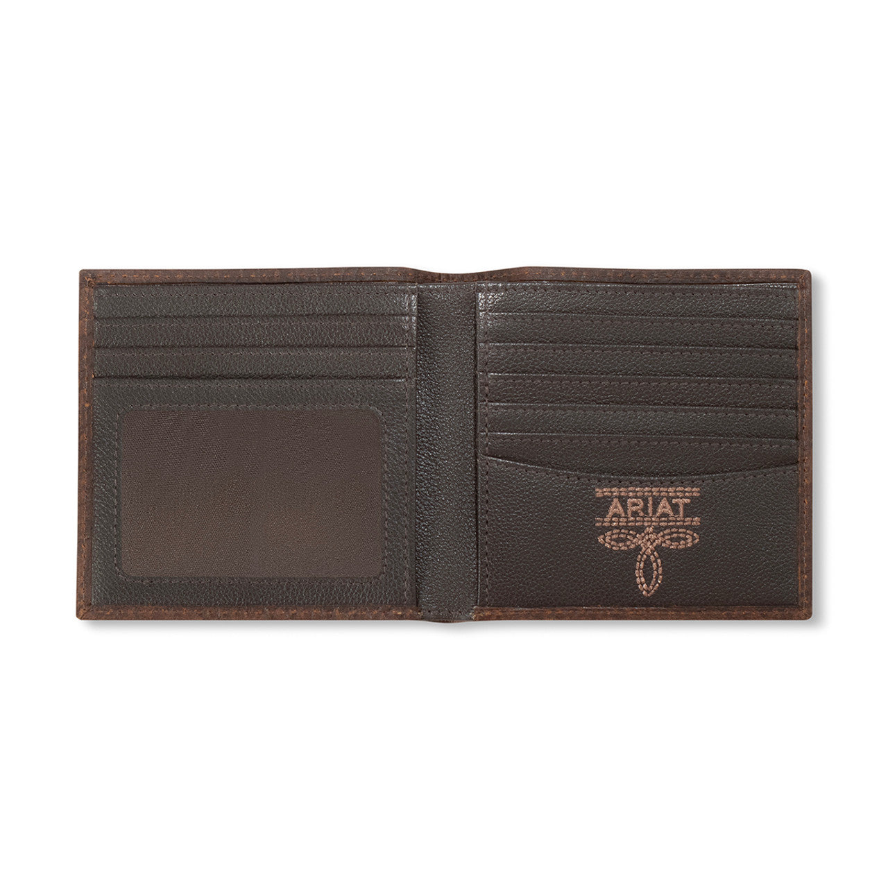 Ariat - Bi-Fold Wallet (Bug Stitch Brown) A3563502