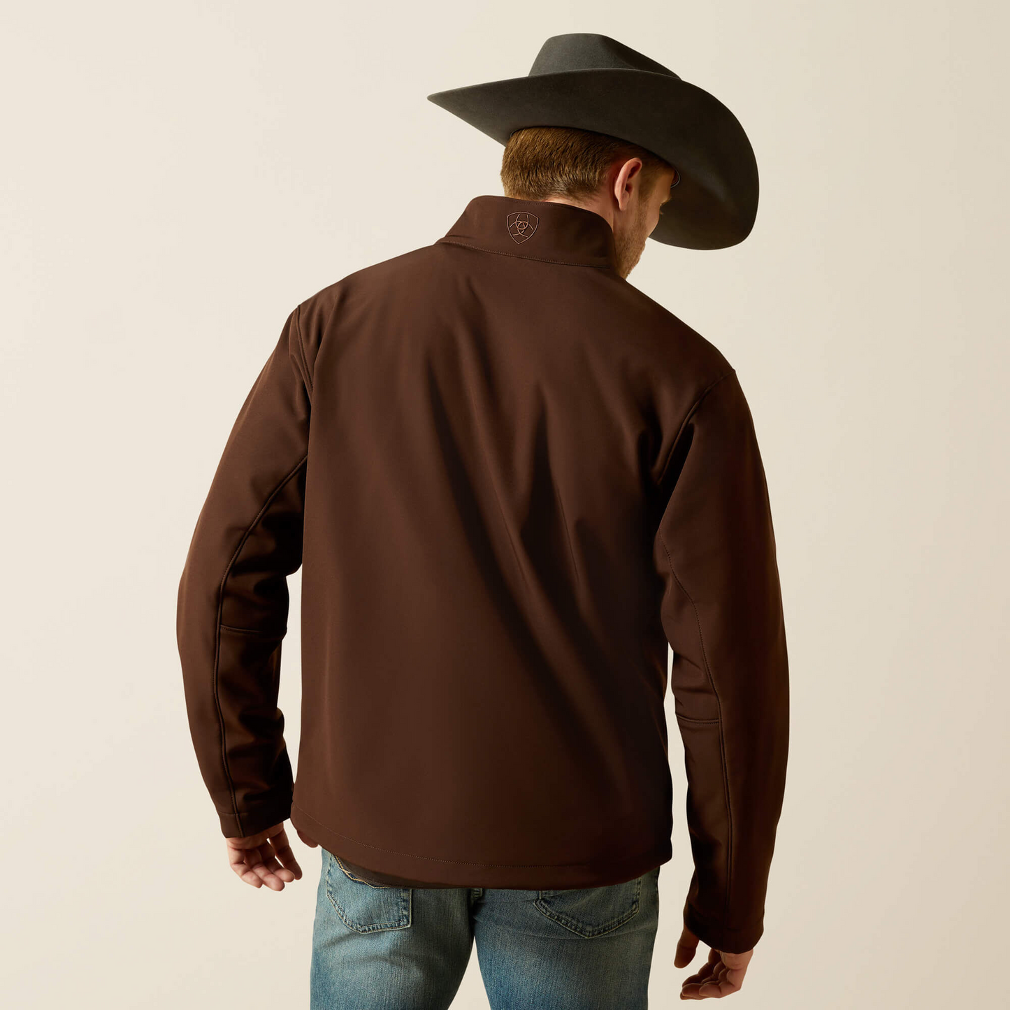 Ariat Men - Logo Softshell Jacket (Brown) 10062585