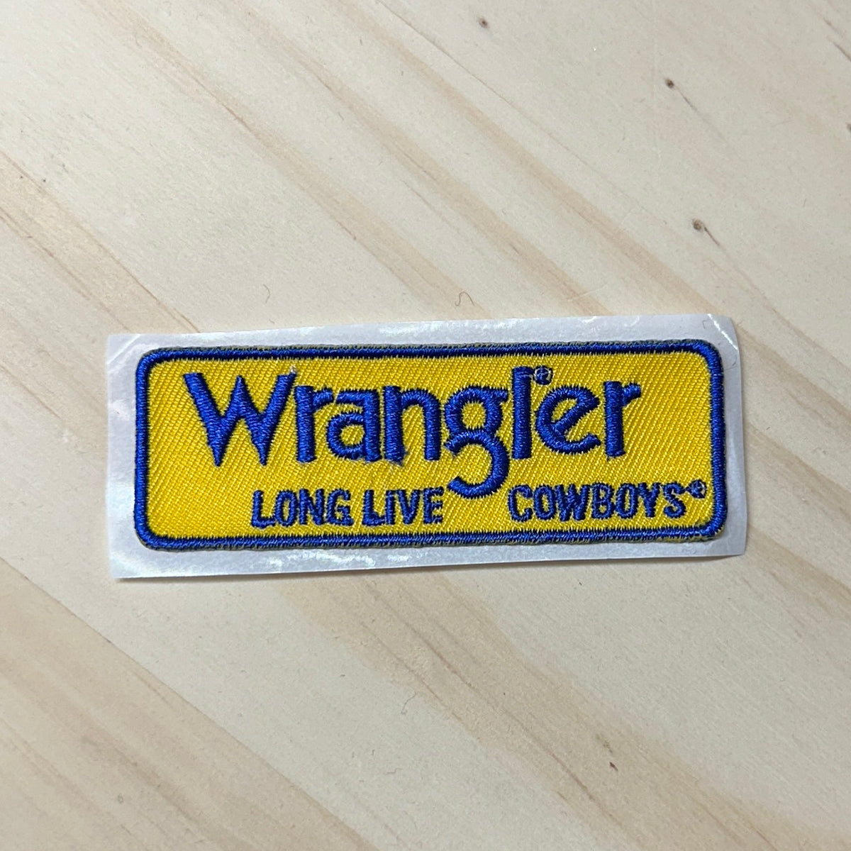 Wrangler Hat Patch