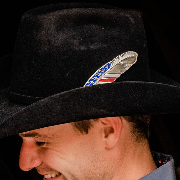 Stars & Strips Hat Feather