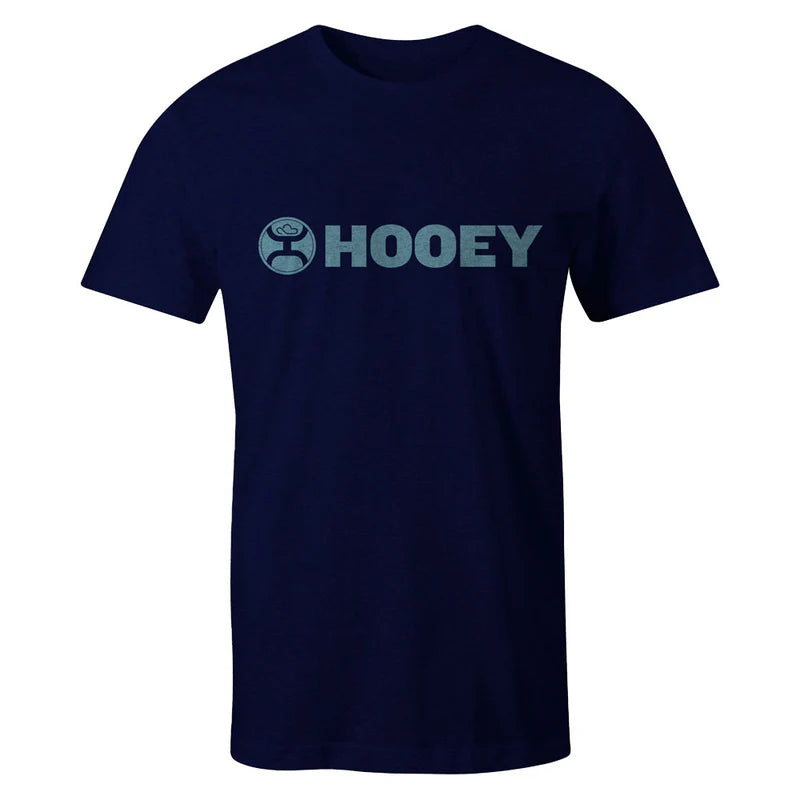 Hooey Men - T-Shirt Lock-Up (Navy) HT1407BL