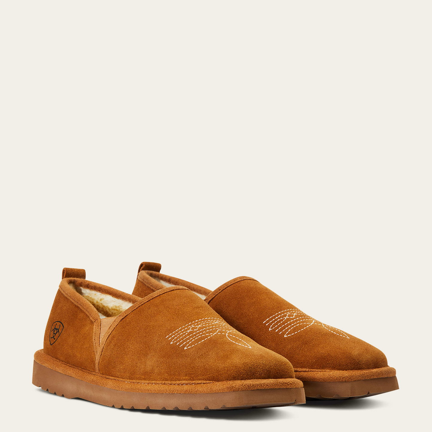 Ariat Men - Lasso Square Toe Slipper (Chestnut) 10039078