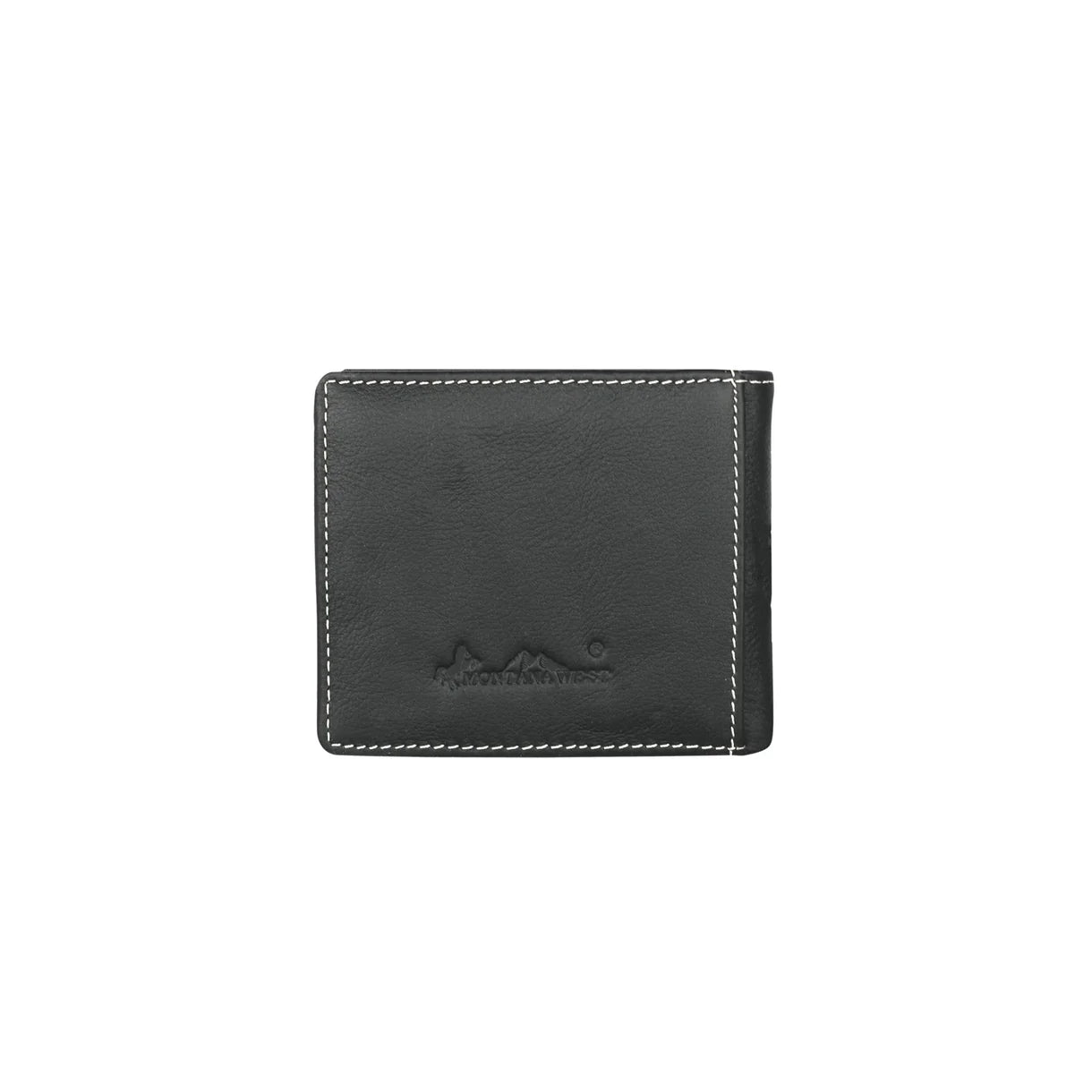 Montana West - Bi-Fold Wallet (Genuine Hair-On Leather) MWS-W025BK