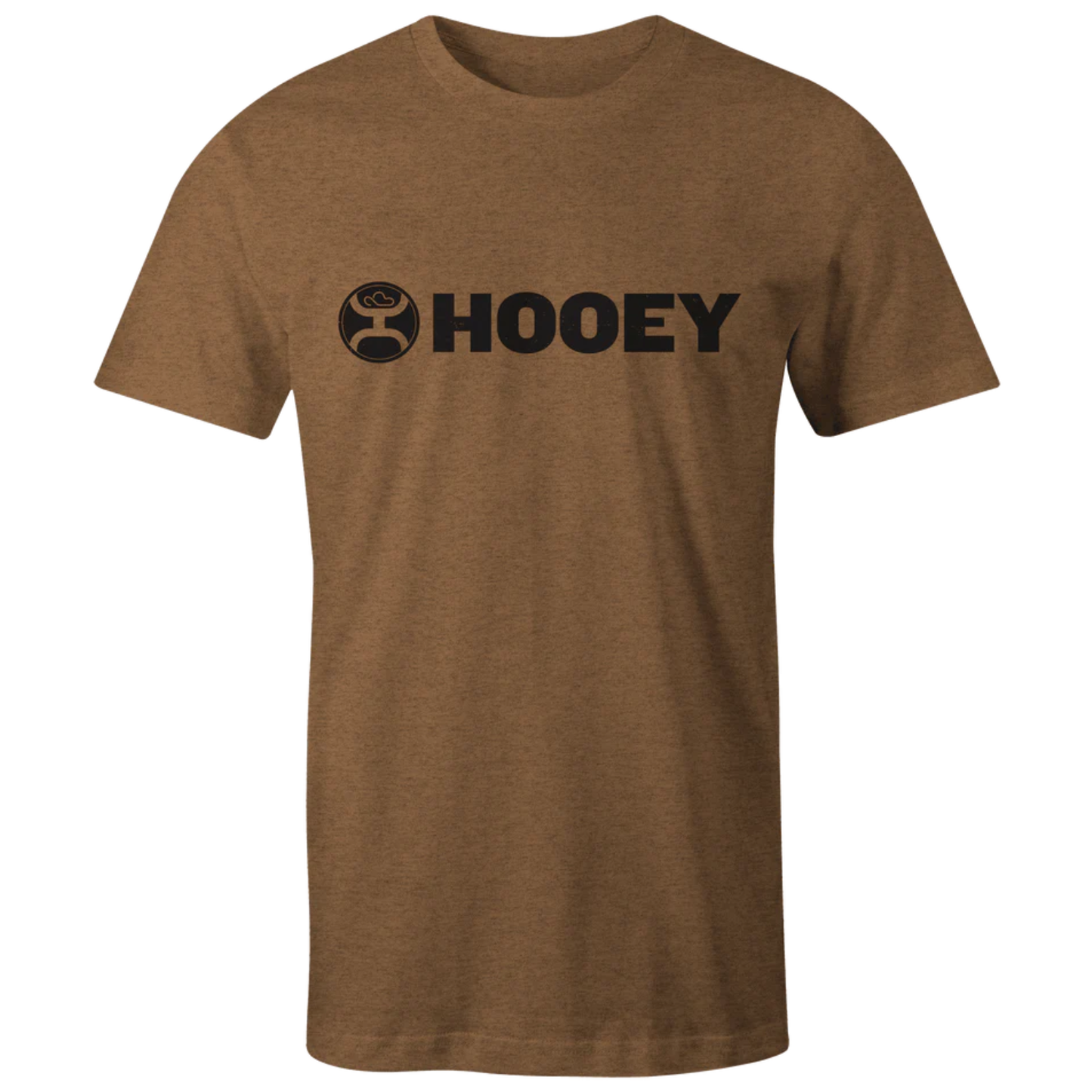 Hooey Men - T-Shirt Lock-Up (Brown) HT1407BR