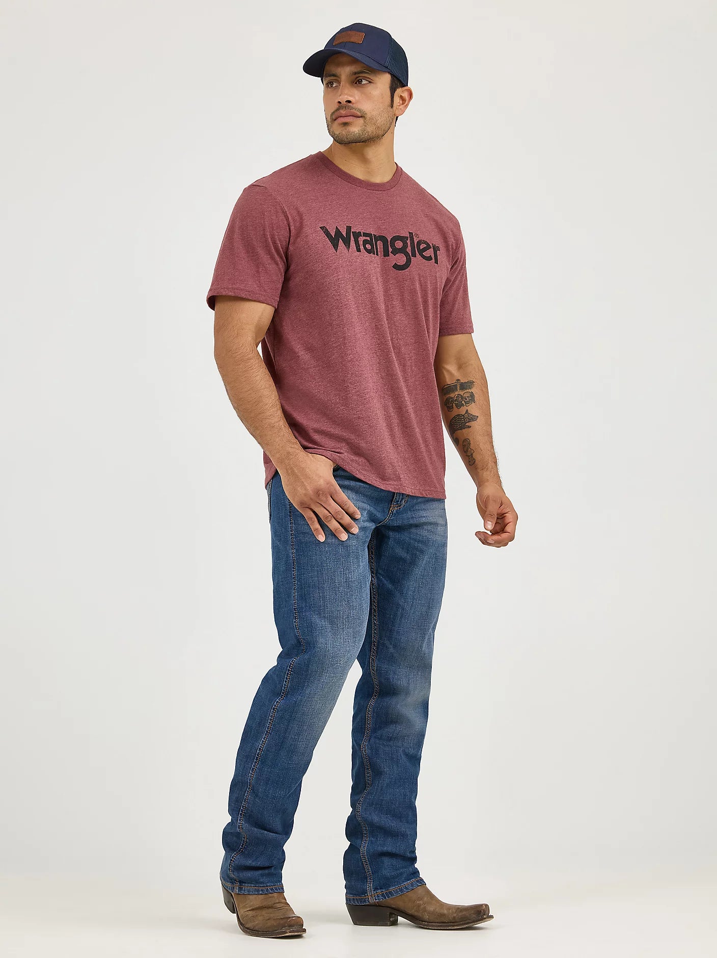 Men Wrangler - Retro Slim Fit Straight Jean (Cottonwood) 10WLT88CW