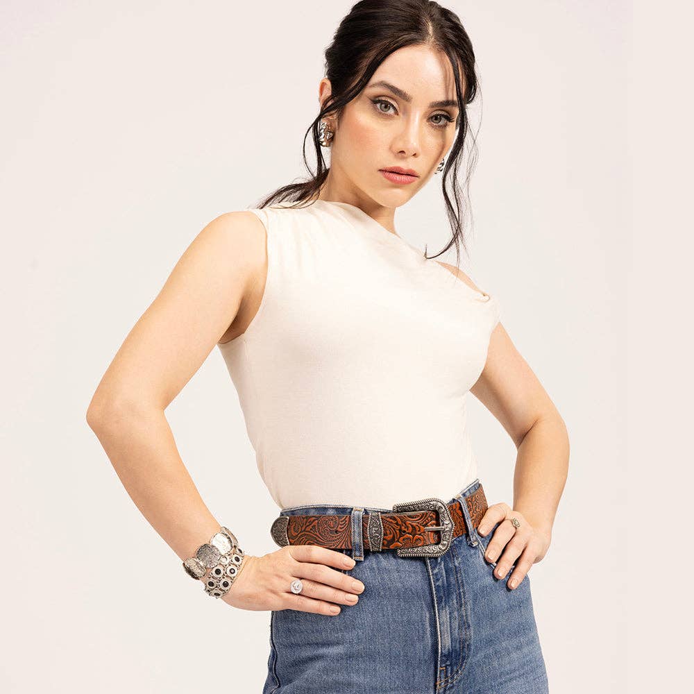 Loyal West - Sophia Belt (Brown) LW-S25-170