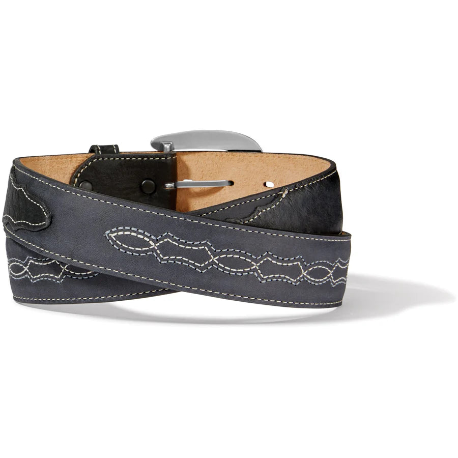 Tony Lama Men - Maverick Western Belt (Black) C42743