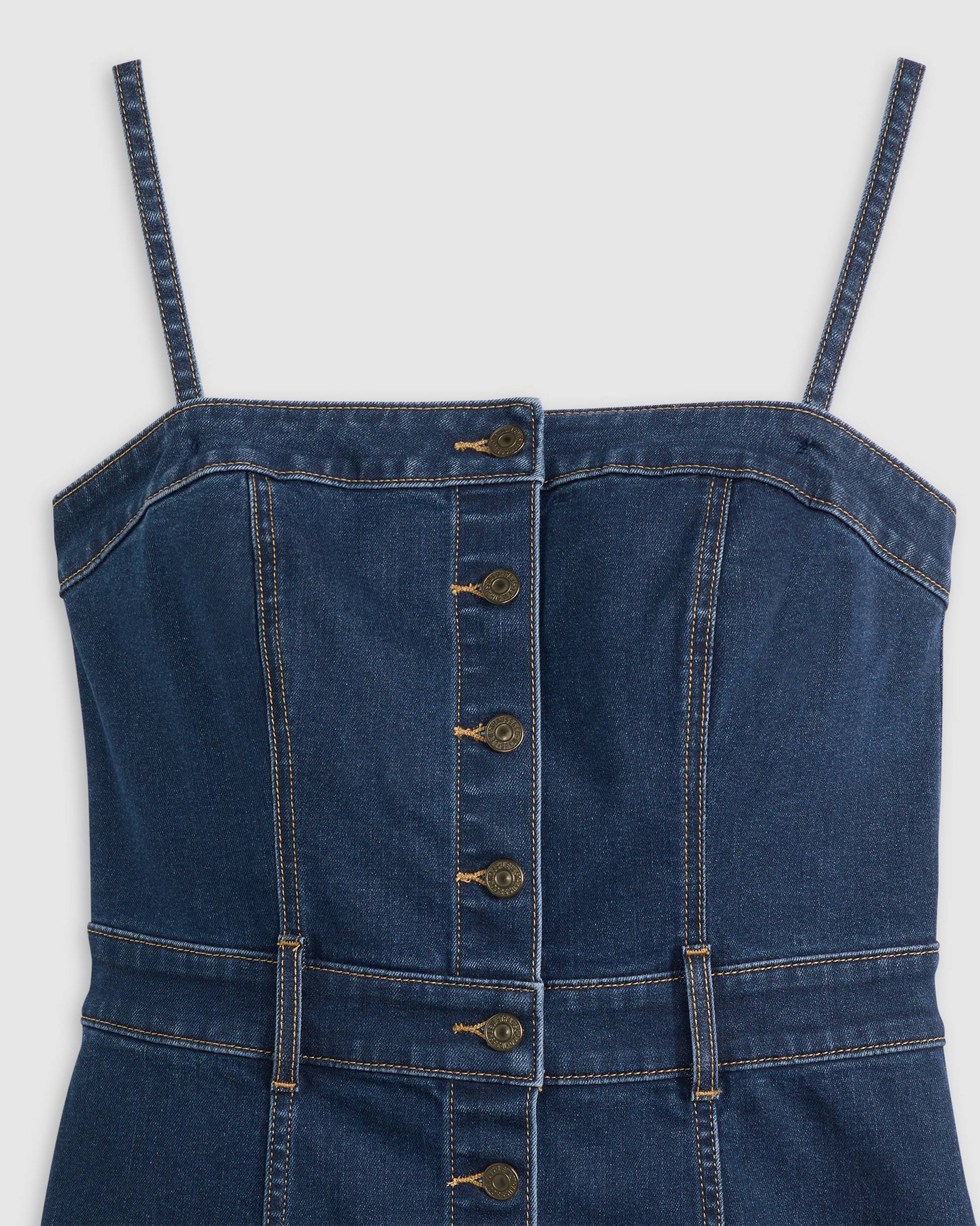 Levi's Denim Bustier Dress - Women's Levi's Denim Bustier Dress - Women's