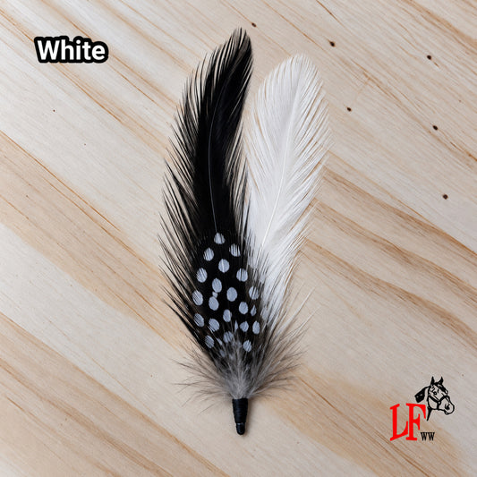 Classic Hat Feather (White)