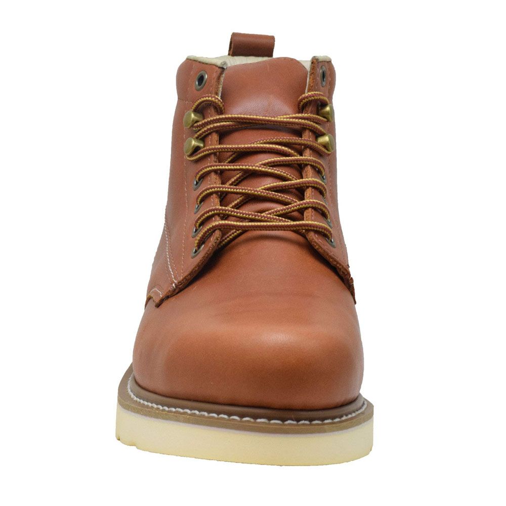 Golden Fox Men - ST Plain Toe (Brun) OG620T