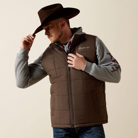 Ariat Men - Crius Insulated Vest (Banyan Bark) 10041518