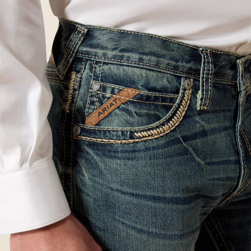 Men Ariat - M5 Straight Leg Jean (Gambler) 10012703