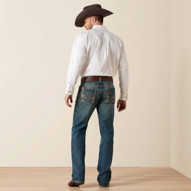 Men Ariat - M5 Straight Leg Jean (Gambler) 10012703