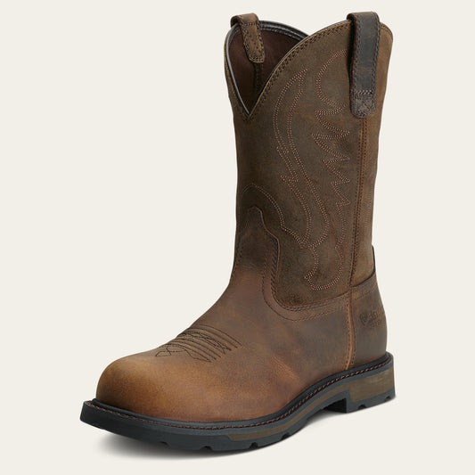 Ariat Men - ST Groundbreaker Round Toe (Brown) 10014241