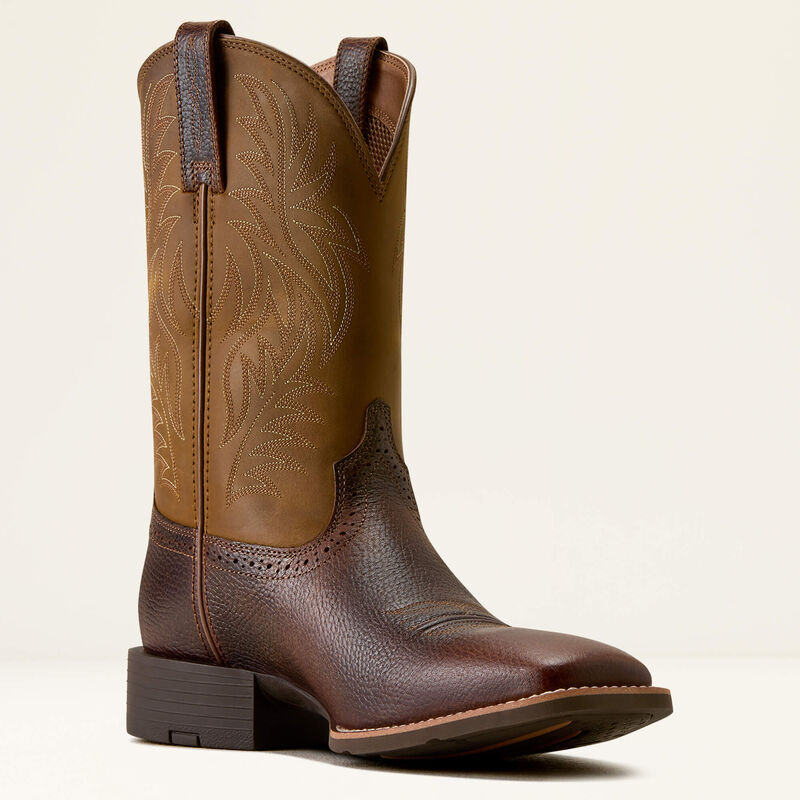Ariat Men - Sport Western (Fiddle Brown) 10016291
