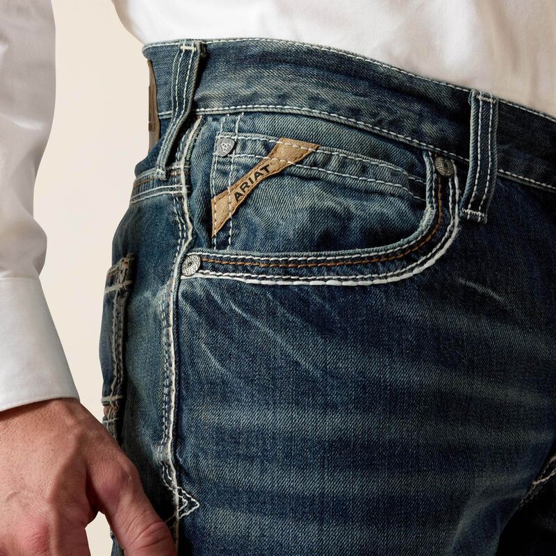 Men Ariat - M4 Relaxed Fit Jean (Durango) 10017511