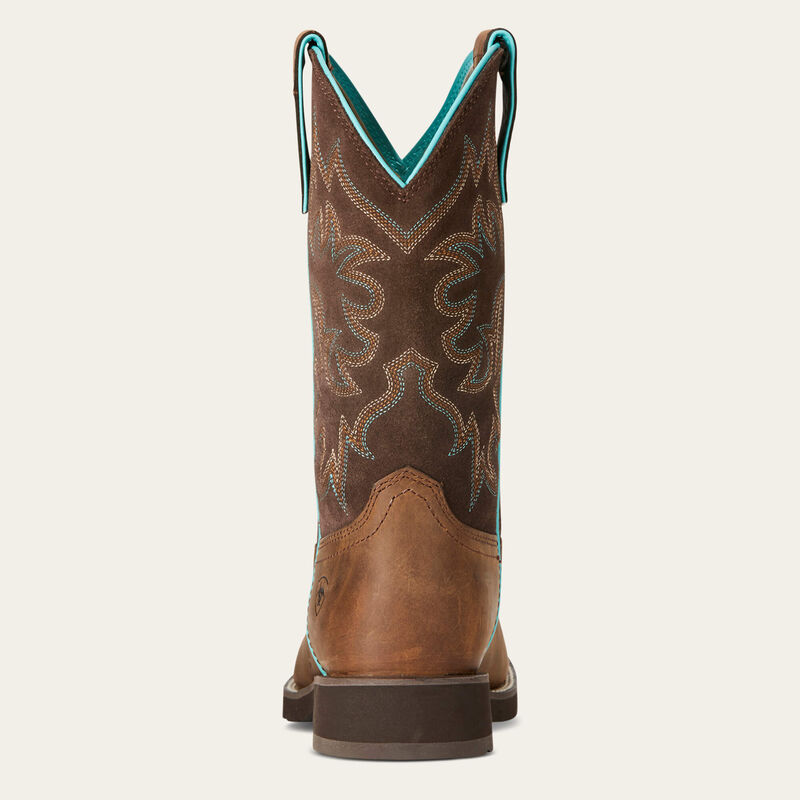 Ariat Women - Delilah Round Toe (Distressed Brown) 10021457