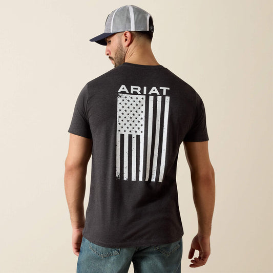 Ariat Men - T-Shirt Freedom (Charcoal) 10025209