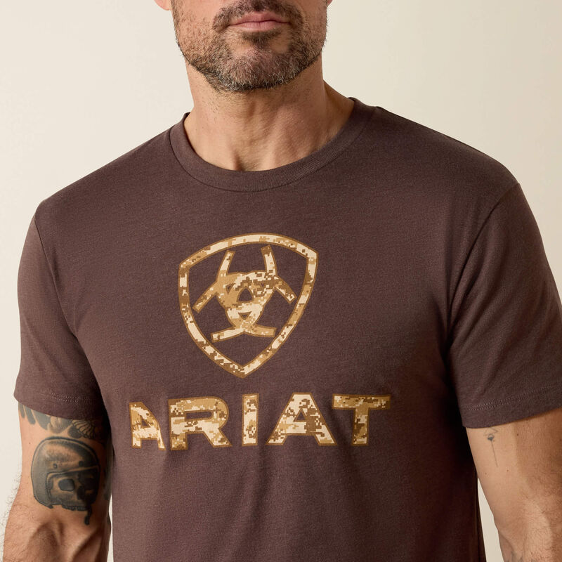 Ariat Men - T-Shirt Liberty Camo (Brown) 10027515