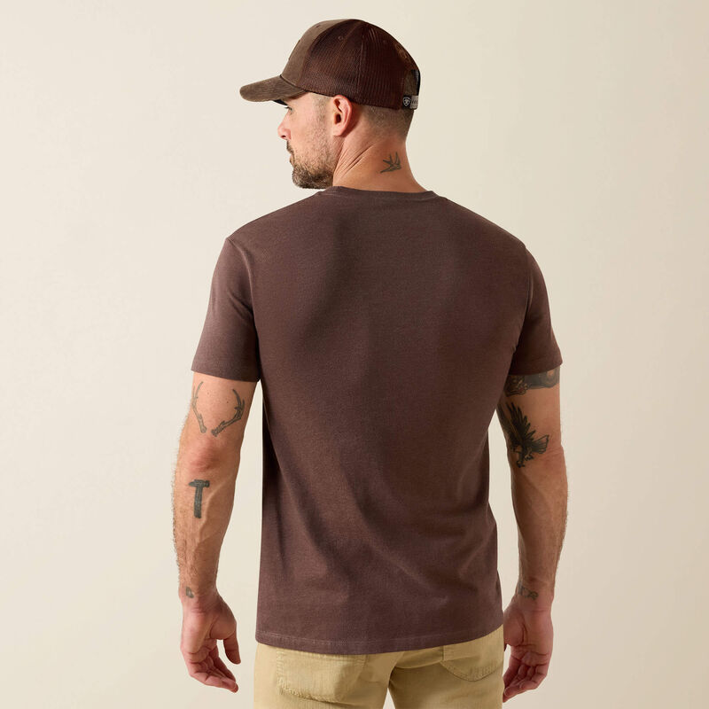 Ariat Men - T-Shirt Liberty Camo (Brown) 10027515