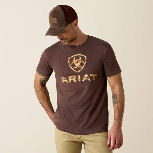 Ariat Men - T-Shirt Liberty Camo (Brown) 10027515