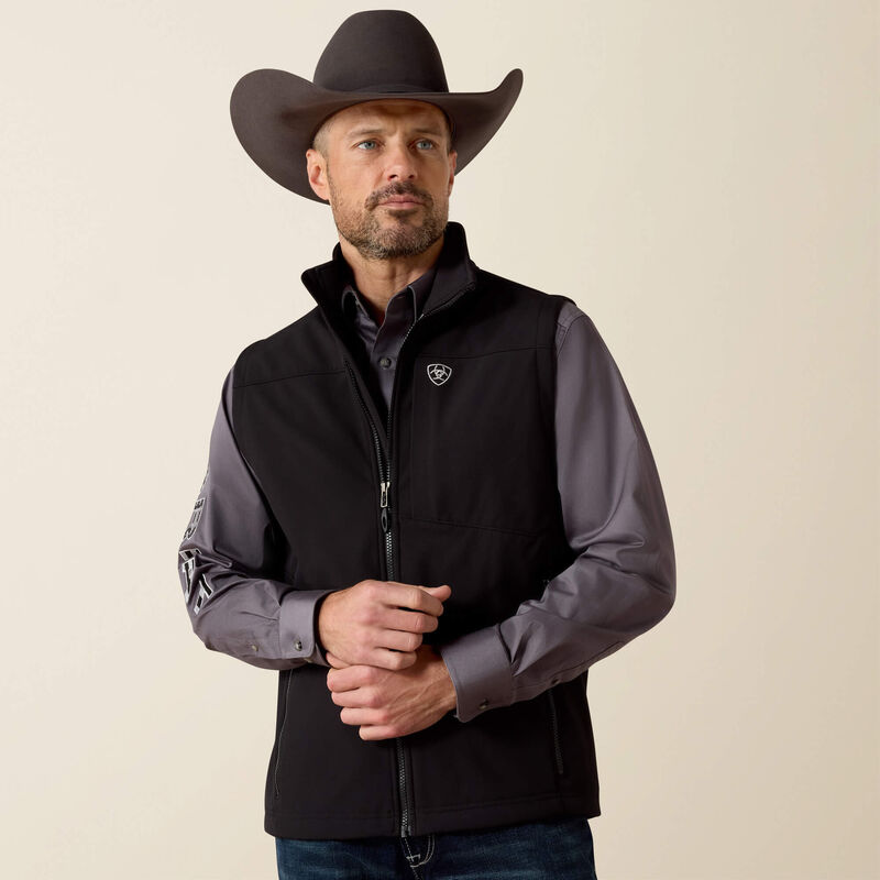 Ariat Men -  2.0 Softshell Vest (Black) 10028321