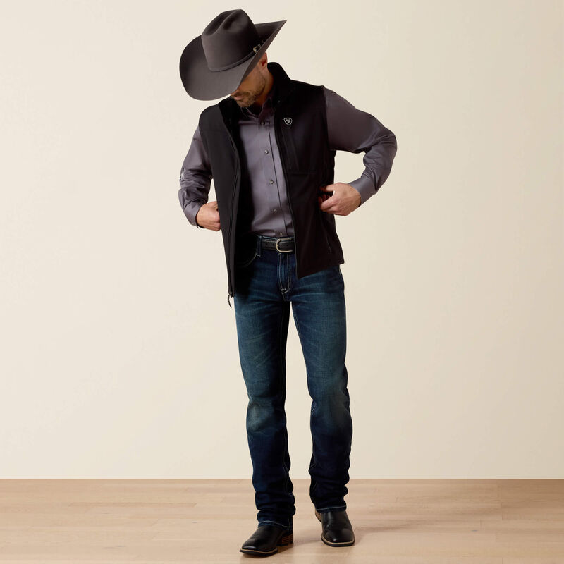 Ariat Men -  2.0 Softshell Vest (Black) 10028321