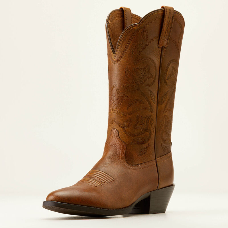 Ariat Women - Heritage R Toe (Copper Brown) 10035999