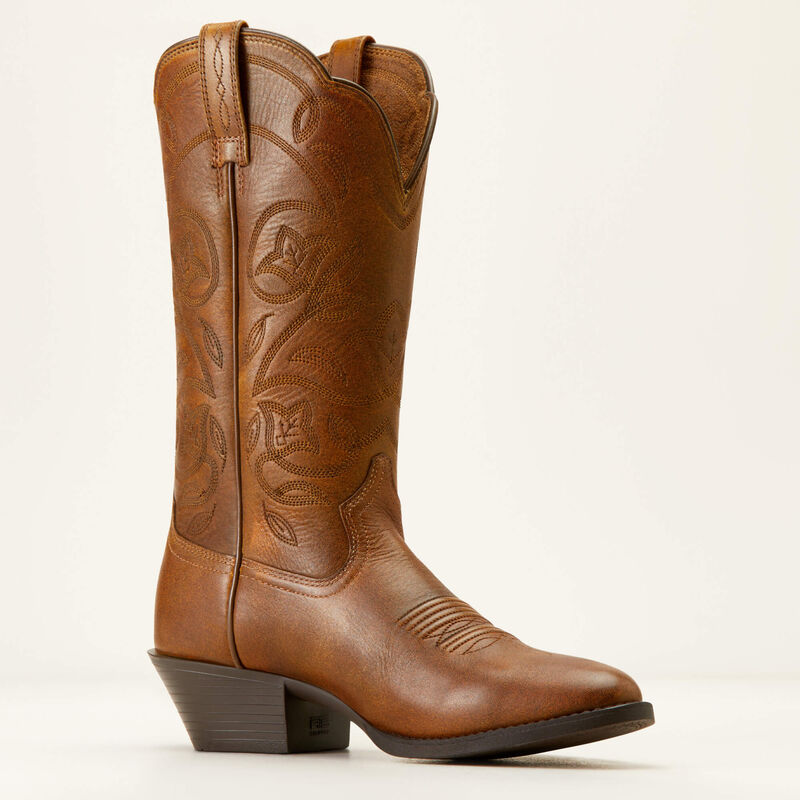 Ariat Women - Heritage R Toe (Copper Brown) 10035999
