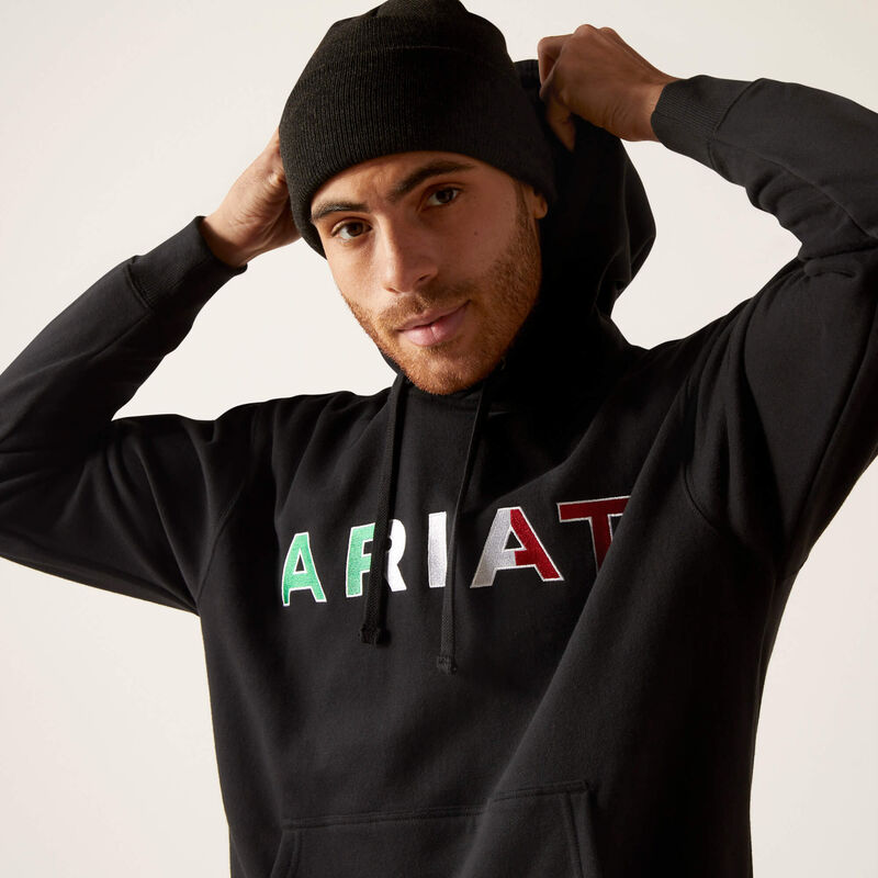 Ariat Men - Mexico Hoodie (Black) 10038962