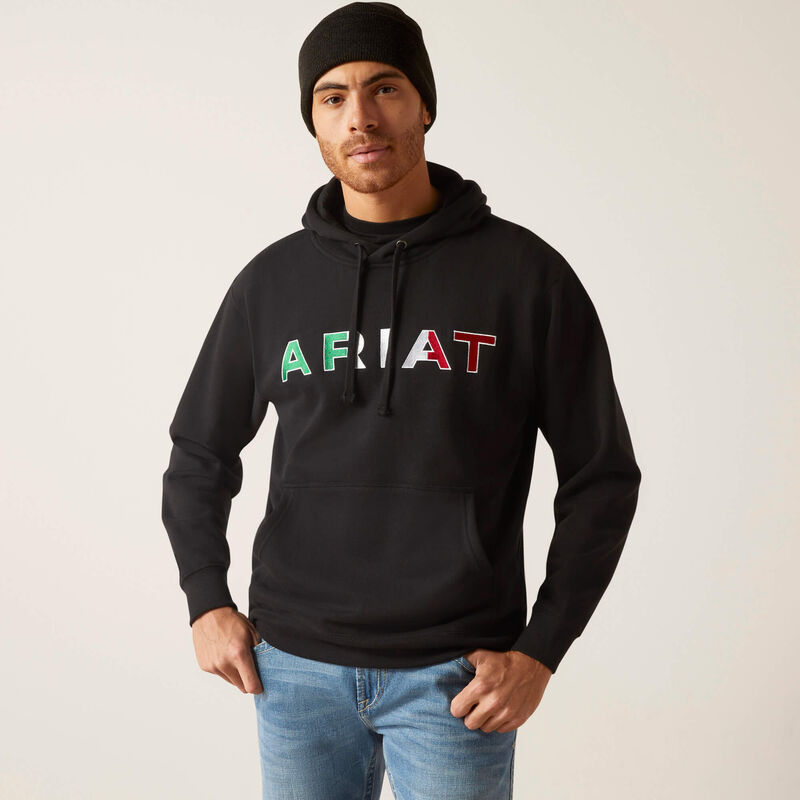 Ariat Men - Mexico Hoodie (Black) 10038962