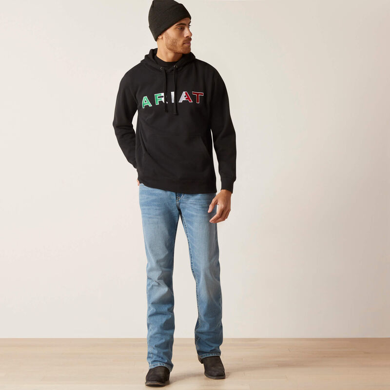 Ariat Men - Mexico Hoodie (Black) 10038962