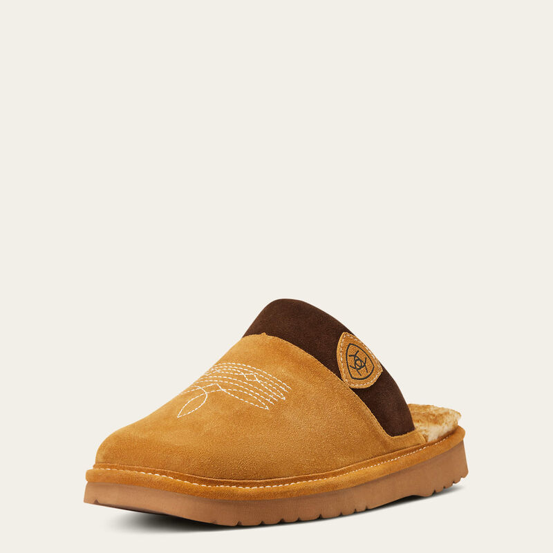 Ariat Men - Silversmith Square Toe Slipper (Chestnut) 10039074