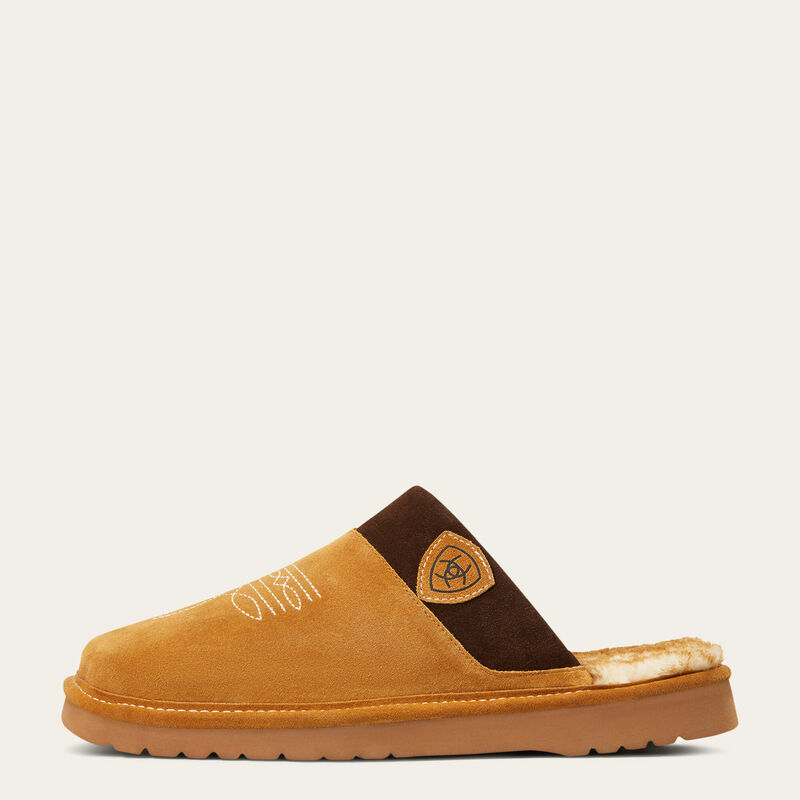 Ariat Men - Silversmith Square Toe Slipper (Chestnut) 10039074