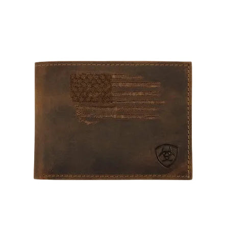 Ariat -  Bi-Fold Wallet (USA Flag) A3545602