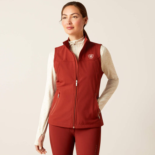 Ariat Women - Softshell Vest (Red) 10046694