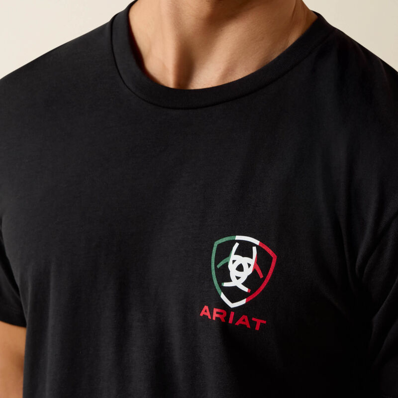 Ariat Men - T-Shirt Tres Herradauras (Black) 10054357
