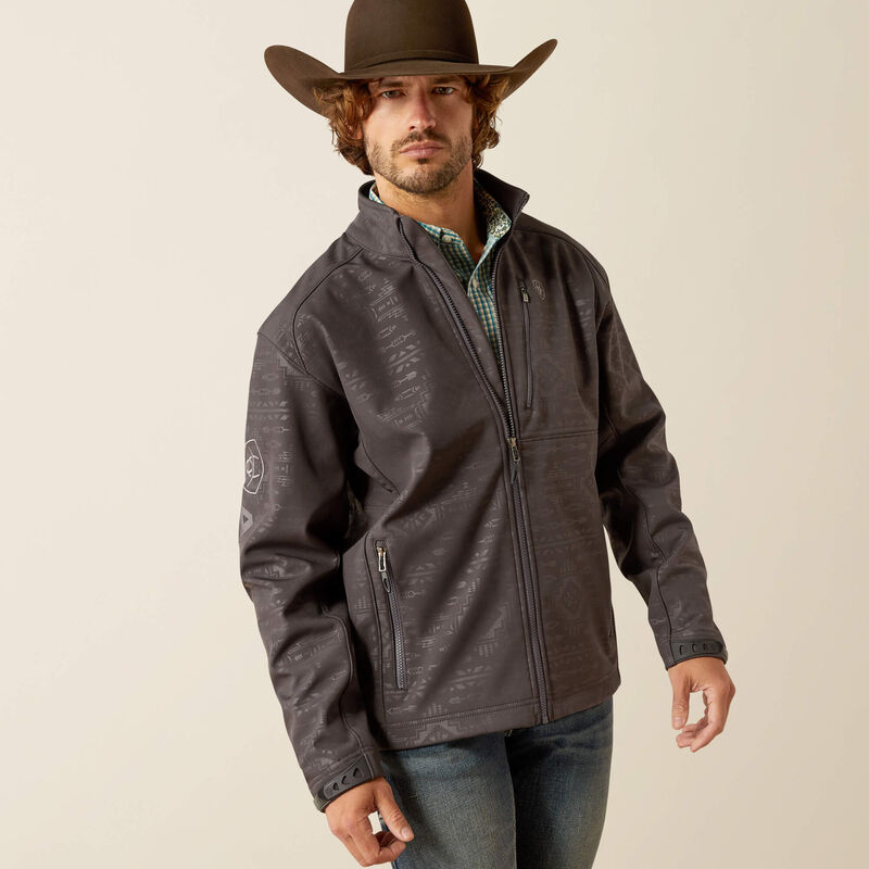 Ariat Men -  2.0 Softshell Jacket (Phantom Embossed) 10058158