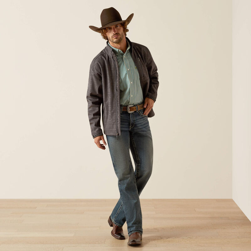 Ariat Men -  2.0 Softshell Jacket (Phantom Embossed) 10058158