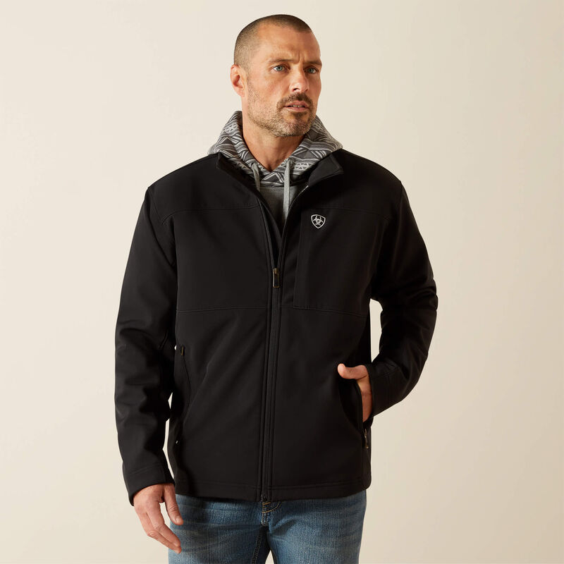 Ariat Men -  Vernon Softshell Jacket (Black) 10062596